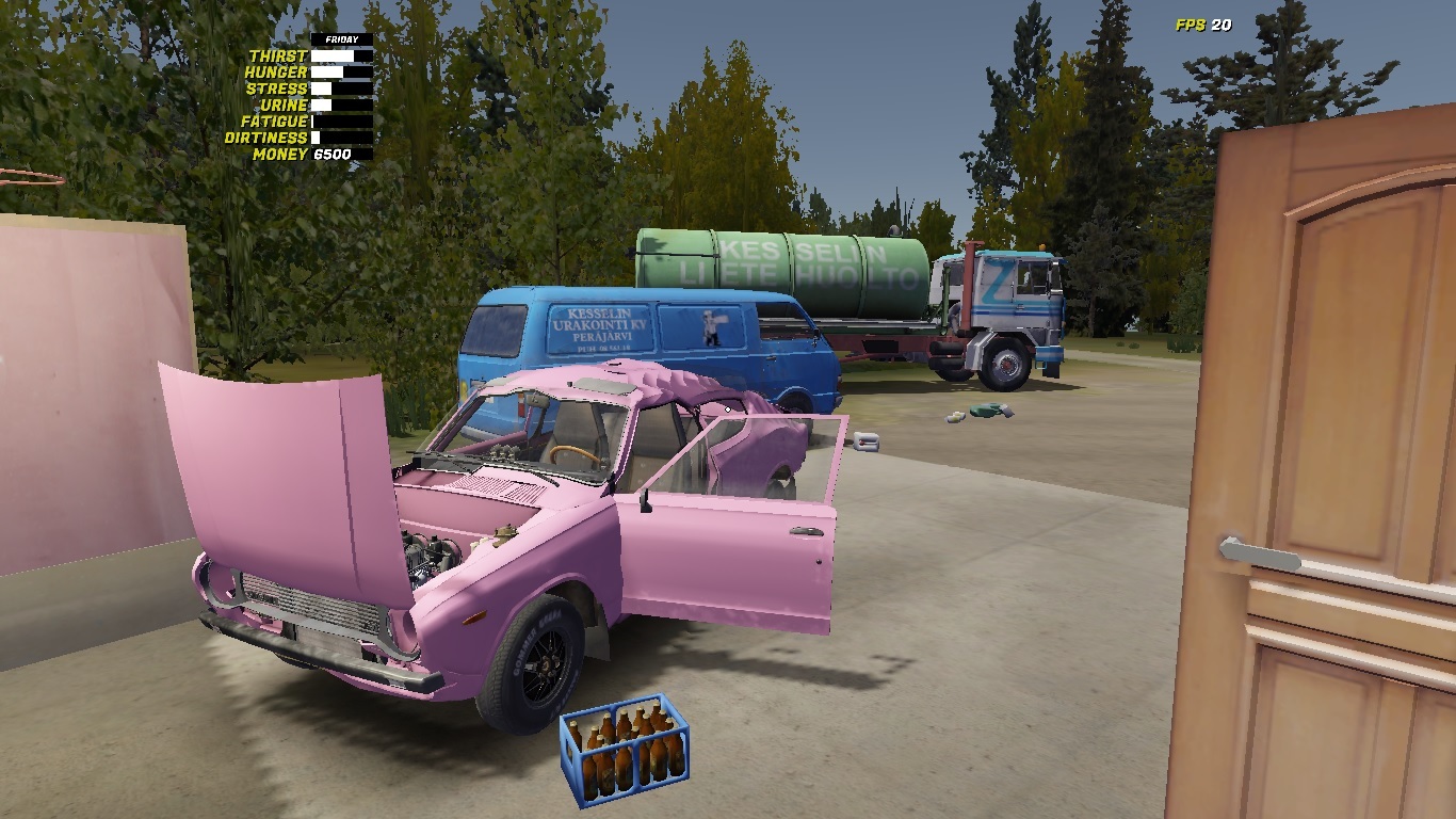 My summer car как сделать русский язык. Ругательств из май саммер.