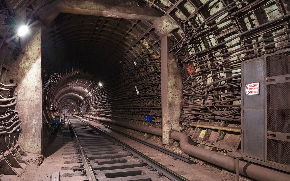 Подземные тоннели метро - Метро, Фотография, Длиннопост