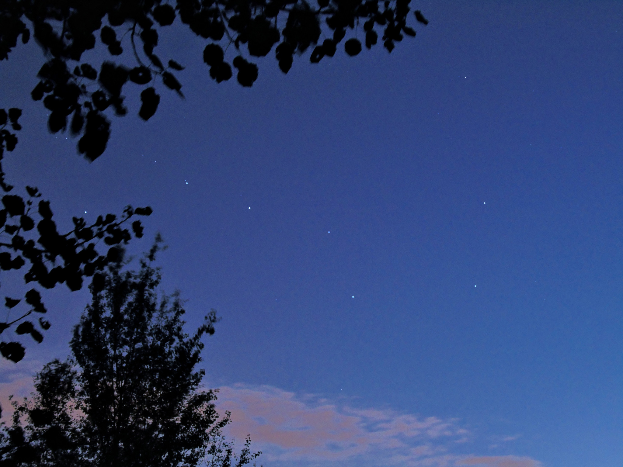 Third night in the community of Comet, Mars and Moon - My, Astronomy, Astrophoto, moon, Mars, Comet, Longpost, Neowise