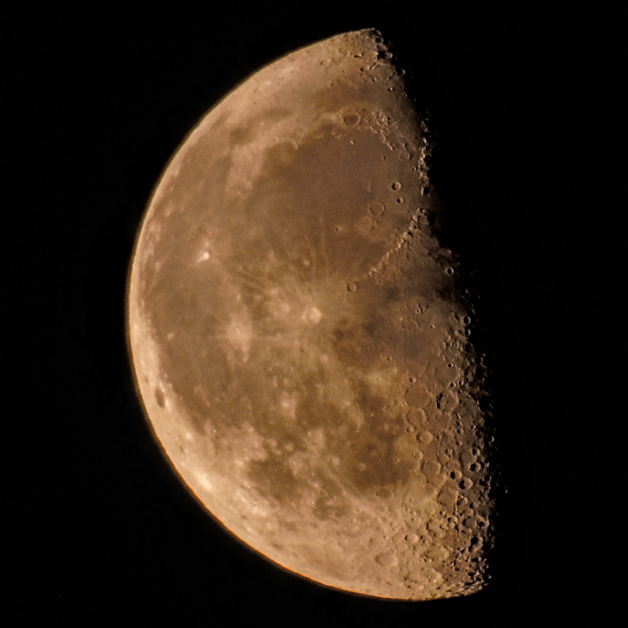 Third night in the community of Comet, Mars and Moon - My, Astronomy, Astrophoto, moon, Mars, Comet, Longpost, Neowise