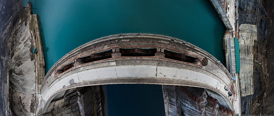 Miatlinskaya hydroelectric power station on the Sulak River - Dagestan, Hydroelectric power station, Dam, The photo, Longpost