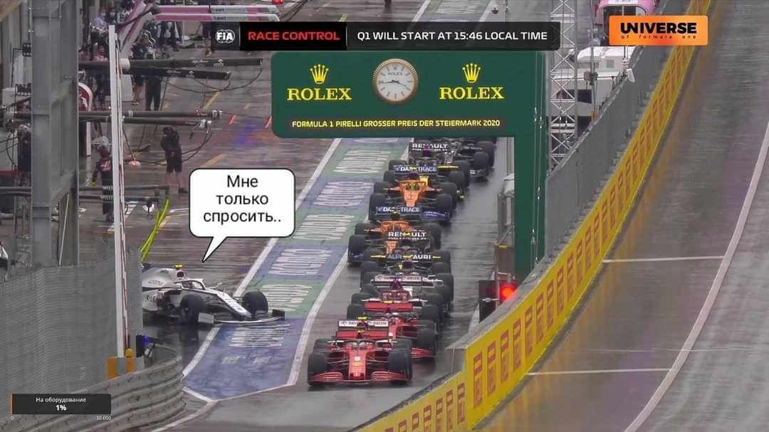 We should all ask - Formula 1, Second