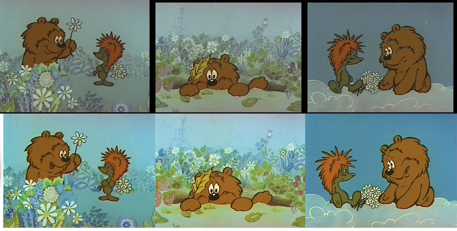 Shake! Hello! Full HD + color - Tryam, Soviet cartoons, Treatment