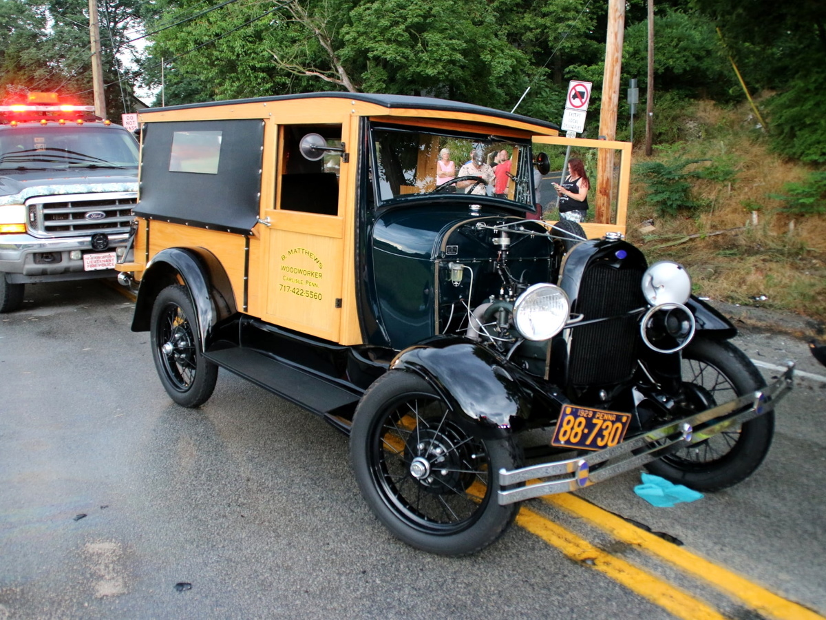 Modern BMW versus century-old Ford T - Bmw, Ford, Crash, Road accident, USA, Longpost