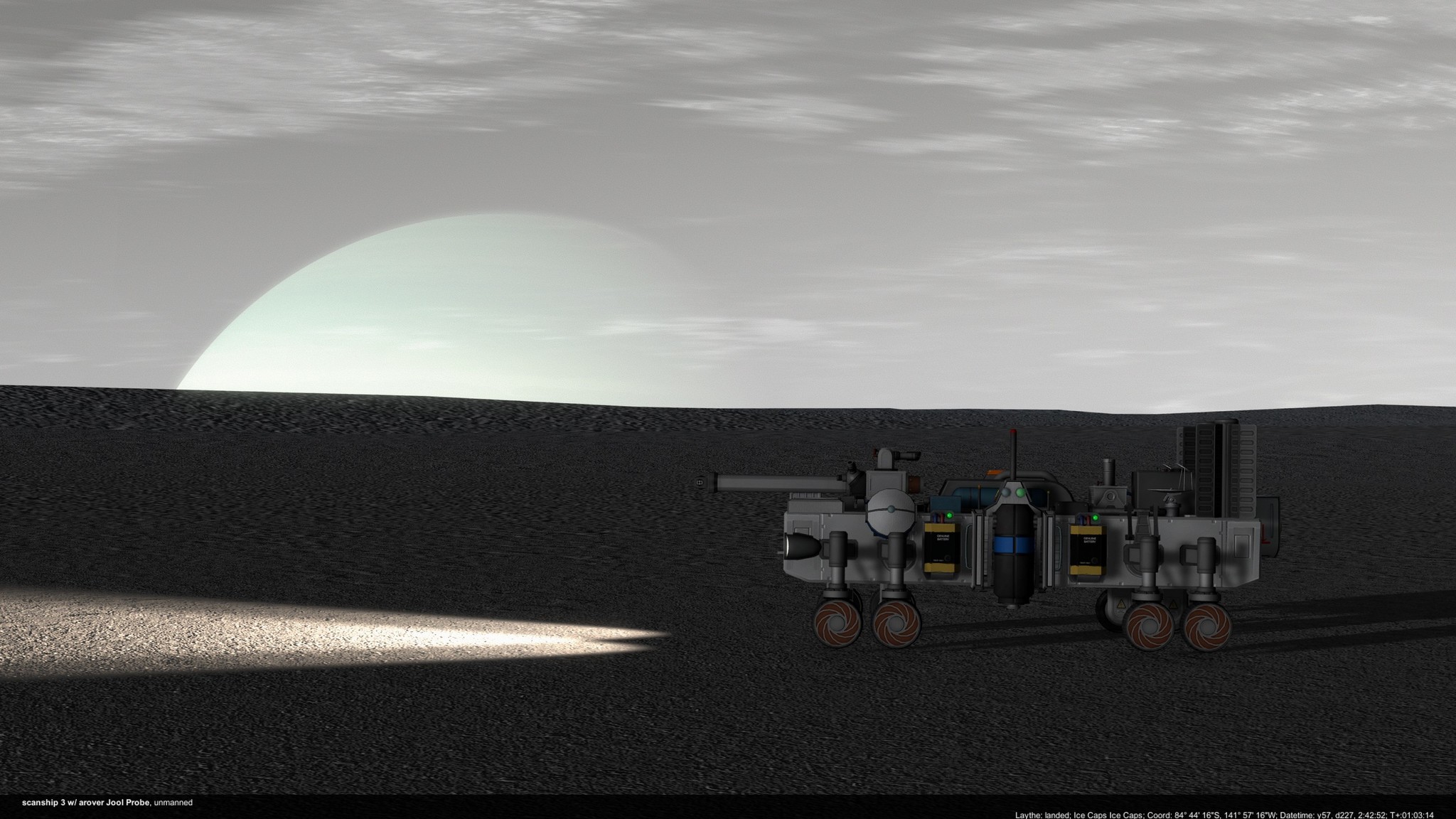 Scanship, Jool and two rovers. (Kerbal Space Program, career with JNSQ.) - My, Games, Kerbal space program, Longpost