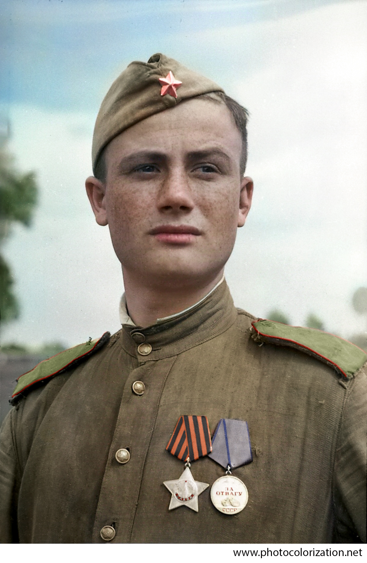 My colorization - My, Colorization, The Second World War, The Great Patriotic War, Longpost