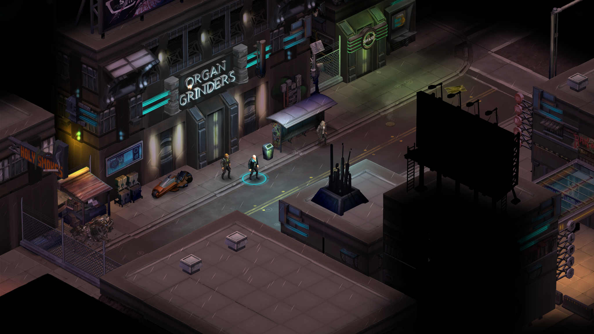 Shadowrun Returns – мир фэнтезийного киберпанка | Пикабу