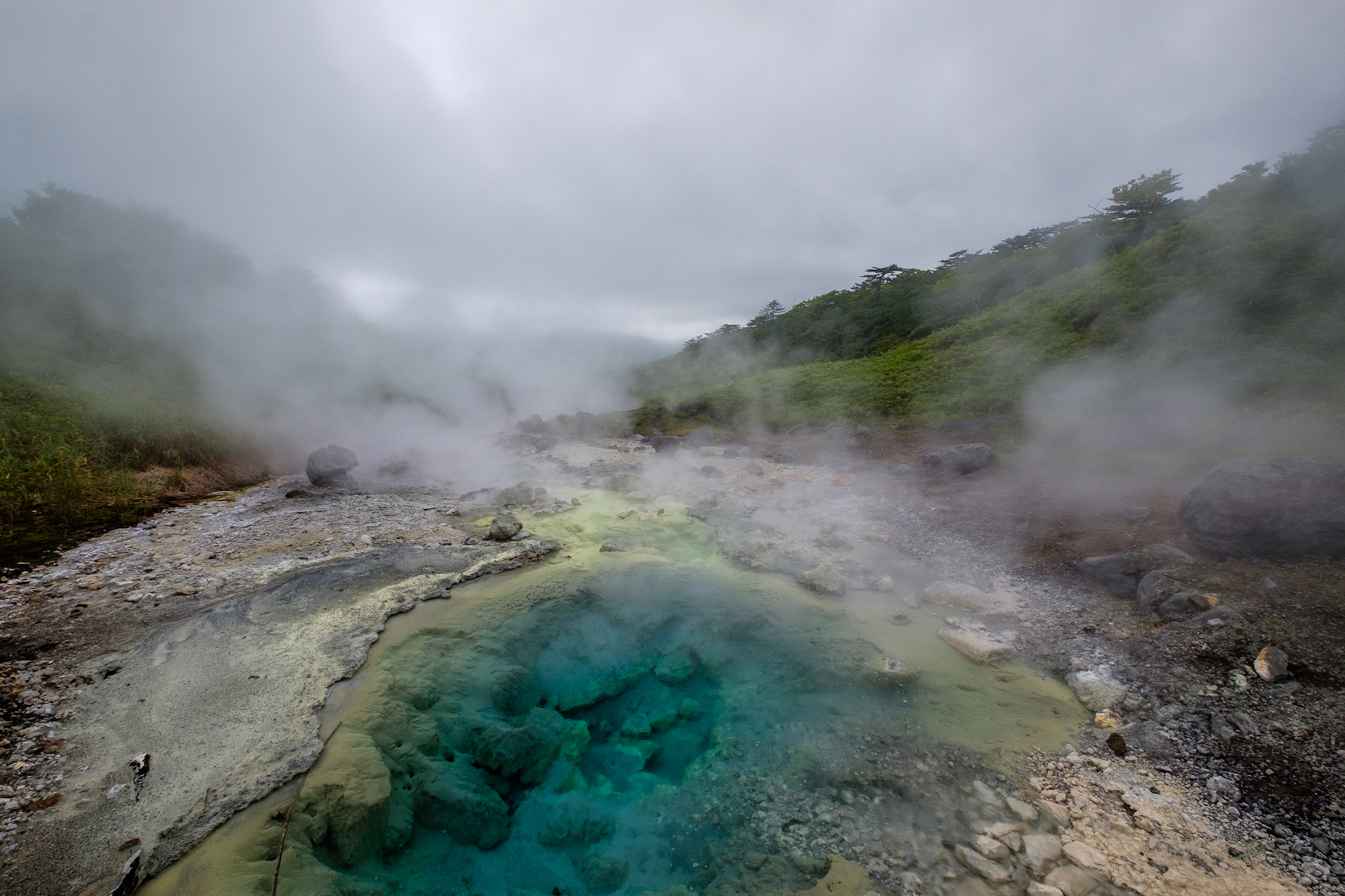 Hot breath of the Kuril Islands - My, Kurile Islands, The nature of Russia, Nature, Volcano, The photo, Landscape, Дальний Восток, Iturup, Baranskoye Volcano