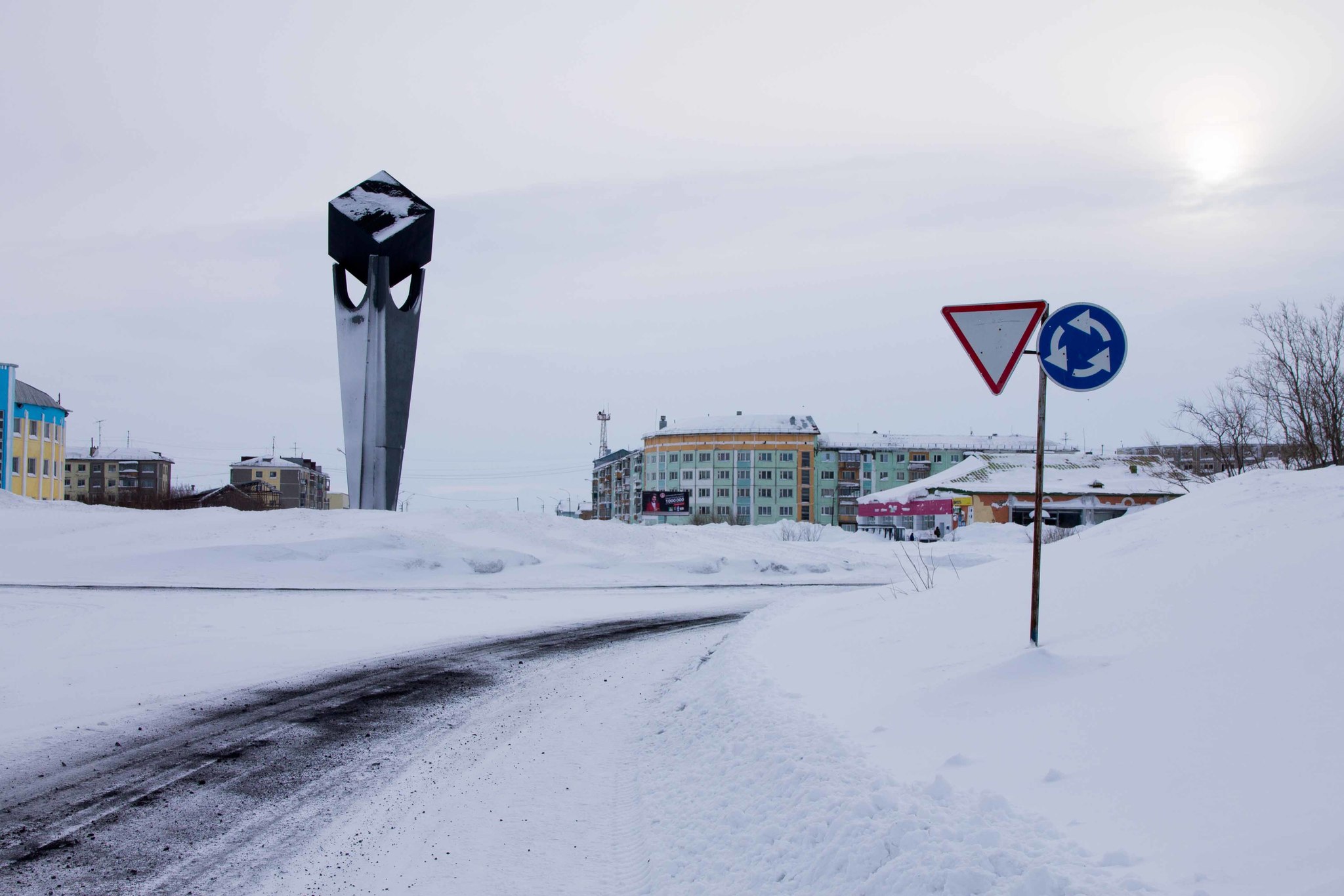 Vorgashor, Komi. Part 3 - My, Vorgashor, Vorkuta, Far North, Winter, The photo, Abandoned, Tundra, Longpost