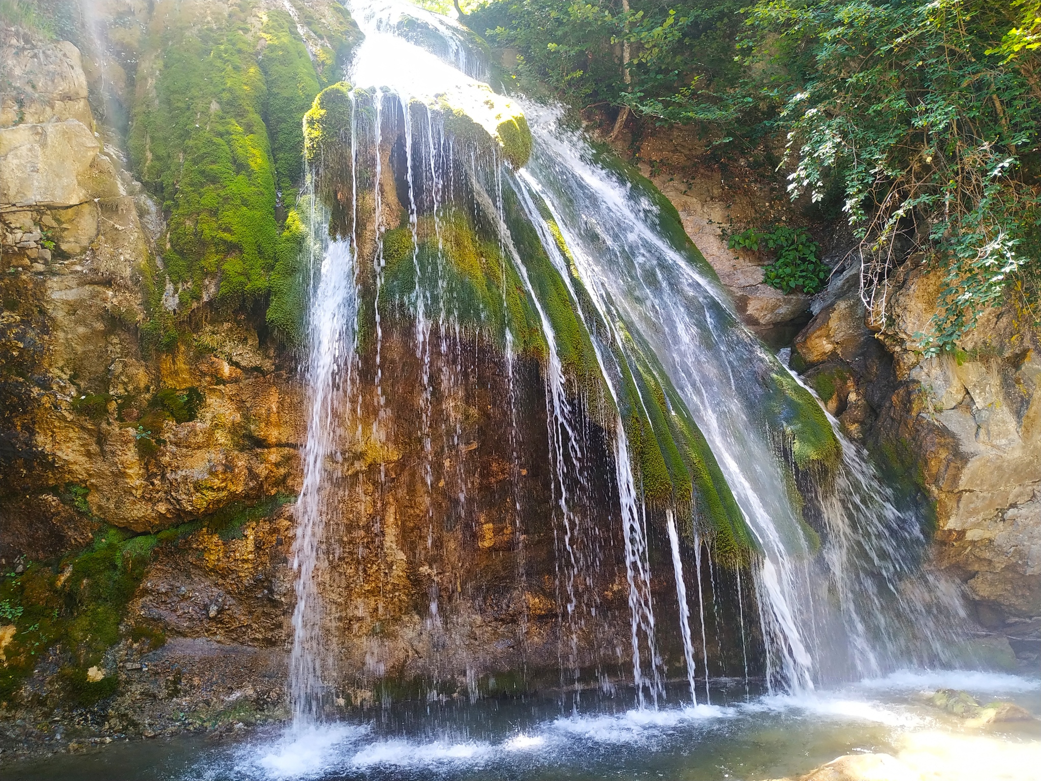 Jur-Jur - Jur-Jur Waterfall, Crimea, Longpost