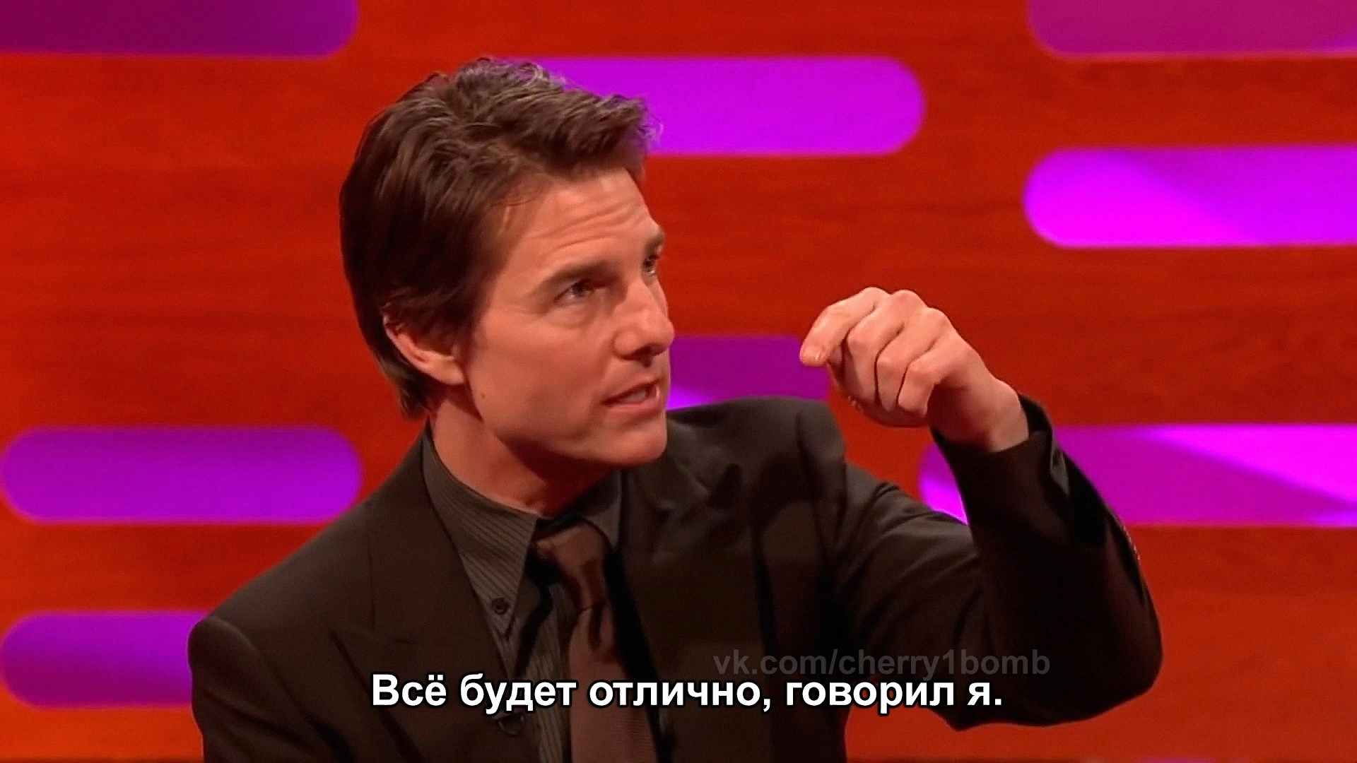 Tom Cruise: Everything will be great - Tom Cruise, Actors and actresses, Celebrities, Storyboard, Trick, The Graham Norton Show, Longpost