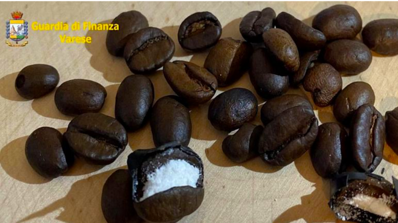 Police in Italy intercept coffee beans containing cocaine - Cocaine, Smuggling, Coffee