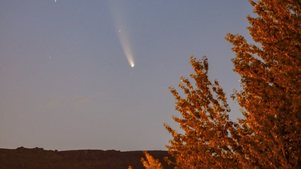 Neowise - a comet that can be observed with the naked eye - Comet, Space, Land, Astronomy, Longpost, Neowise