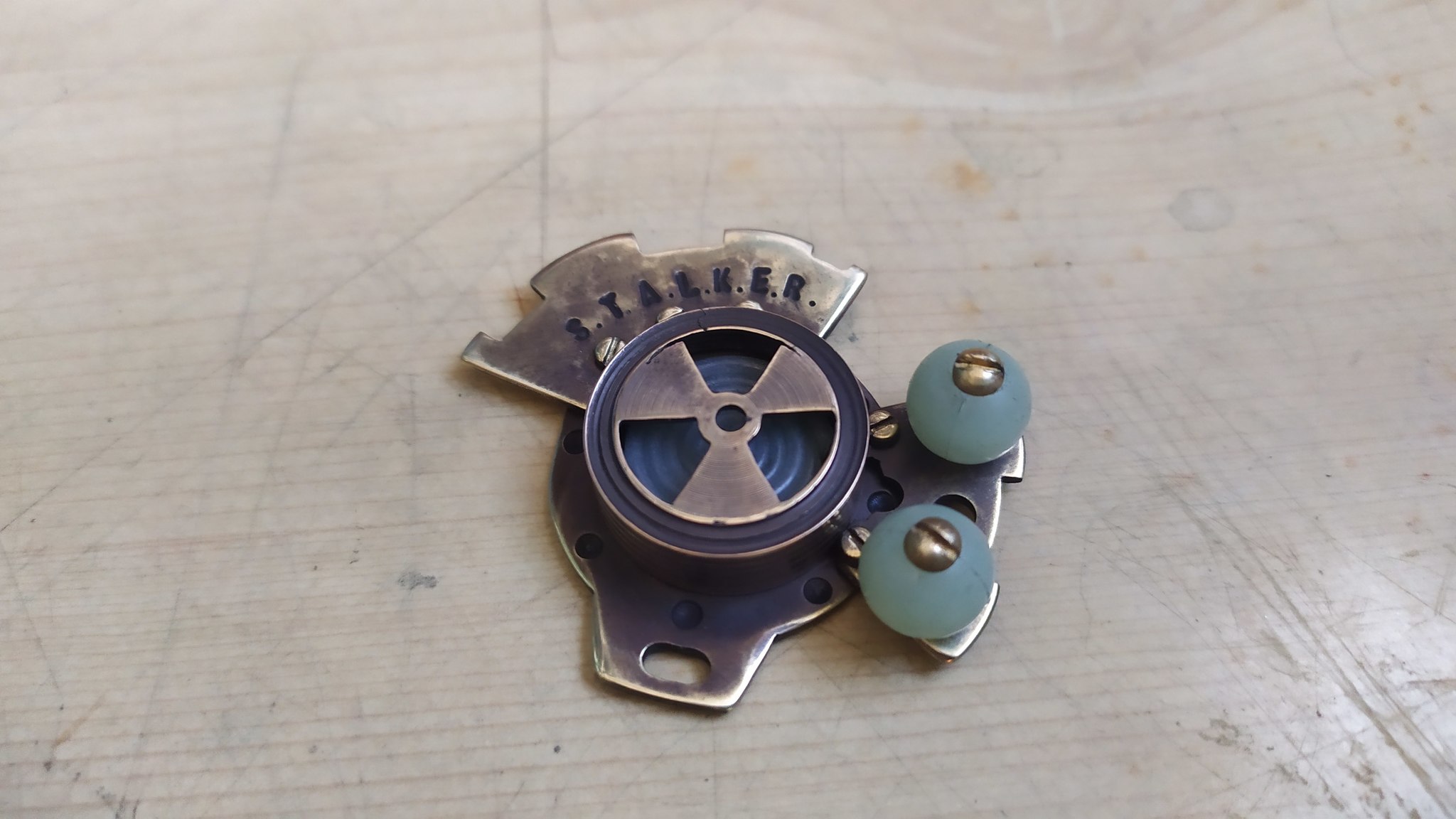 DIY steampunk medallion STALKER - My, Steampunk, Handmade, With your own hands, Video, Longpost