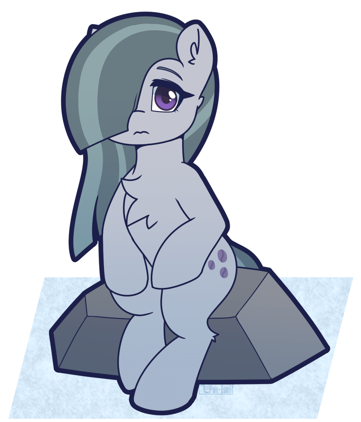 Marble - My little pony, PonyArt, Marble pie, Puetsua