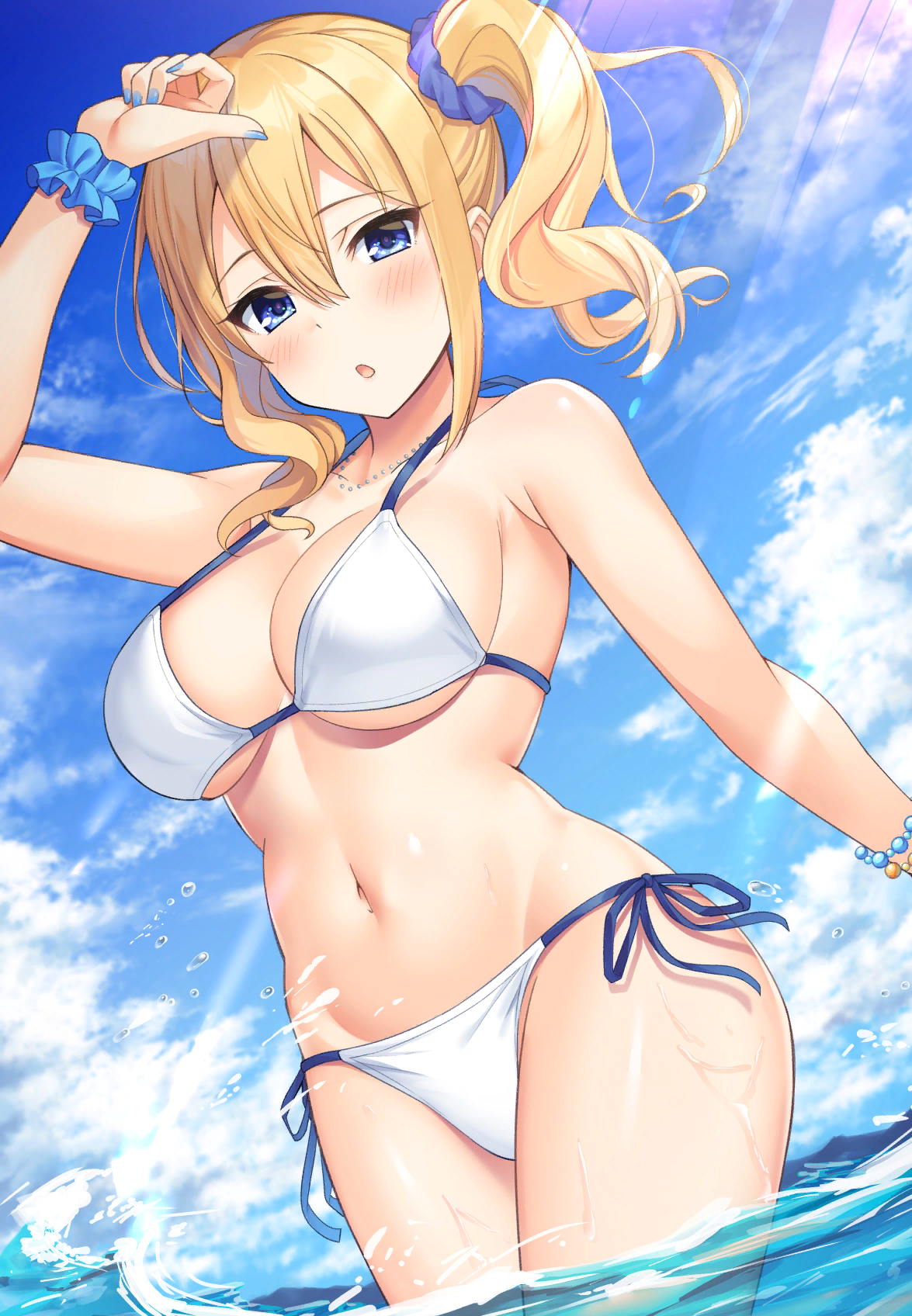 Hayasaka at the Beach - Kaguya-Sama wa Kokurasetai, Hayasaka ai, Anime art, Anime, Swimsuit