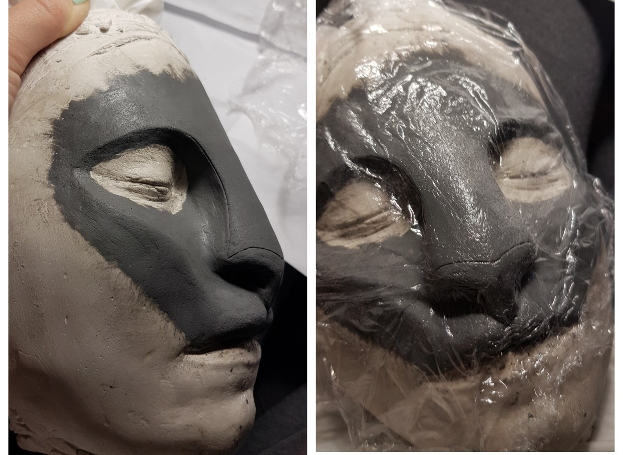 Makeup for a Khajiit - My, Cosplay, Russian cosplay, Khajiit, Longpost, Plastic make-up, Sfx, The elder scrolls