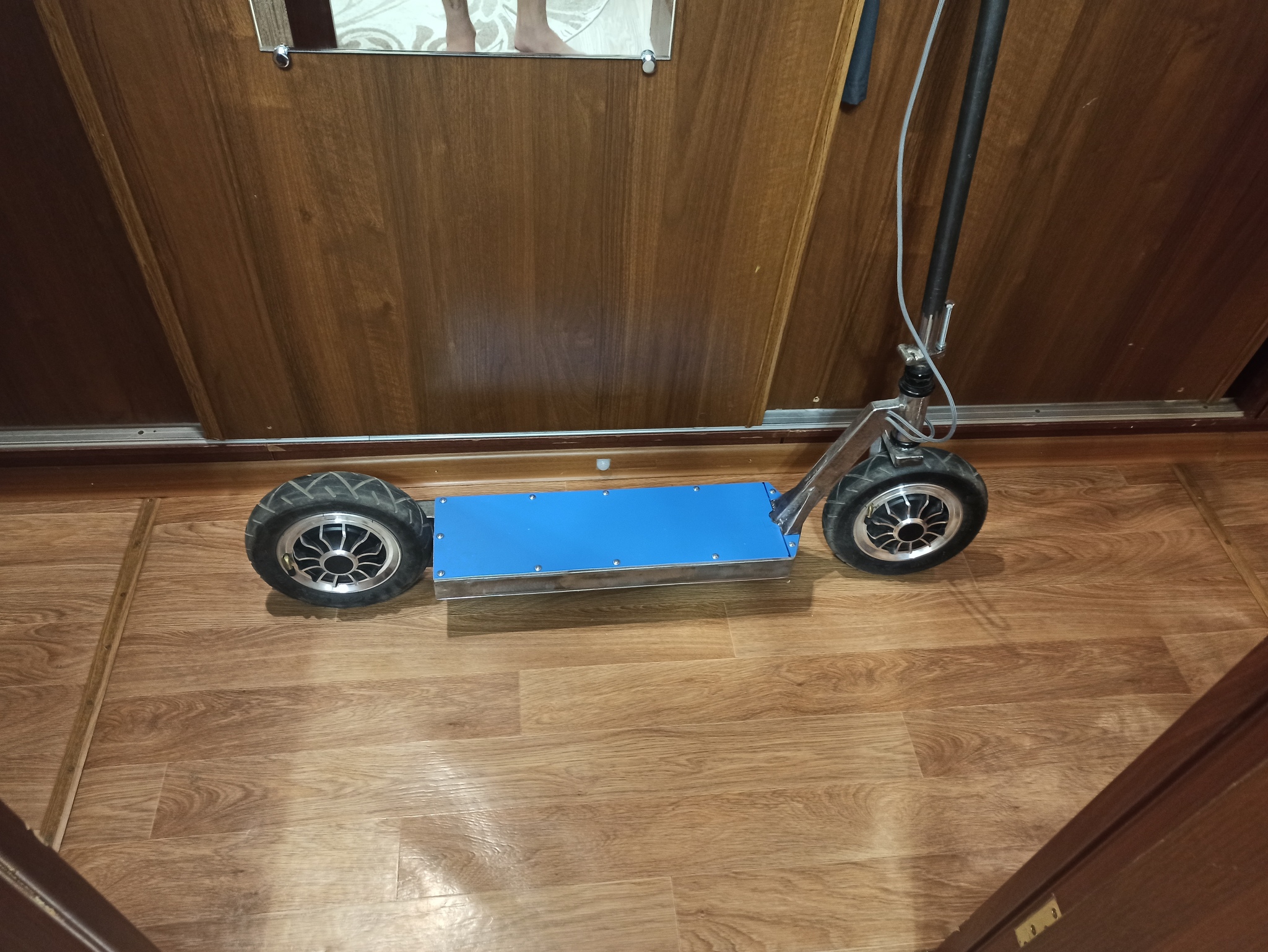 Electric scooter - My, Transport, With your own hands, Needlework with process, Longpost