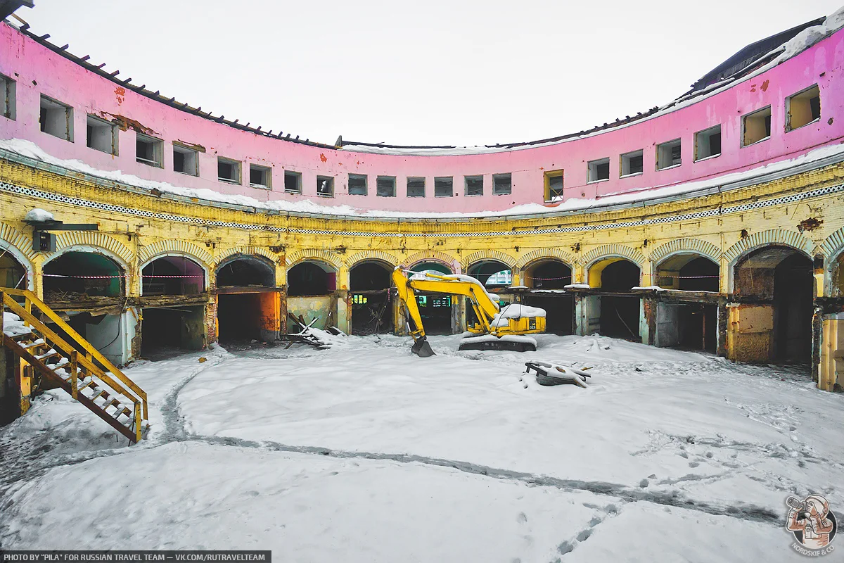 A unique, completely circular depot of the Nikolaev Railway - before and after demolition. The story of one reconstruction - My, Abandoned, Depot, Reconstruction, Moscow, Longpost