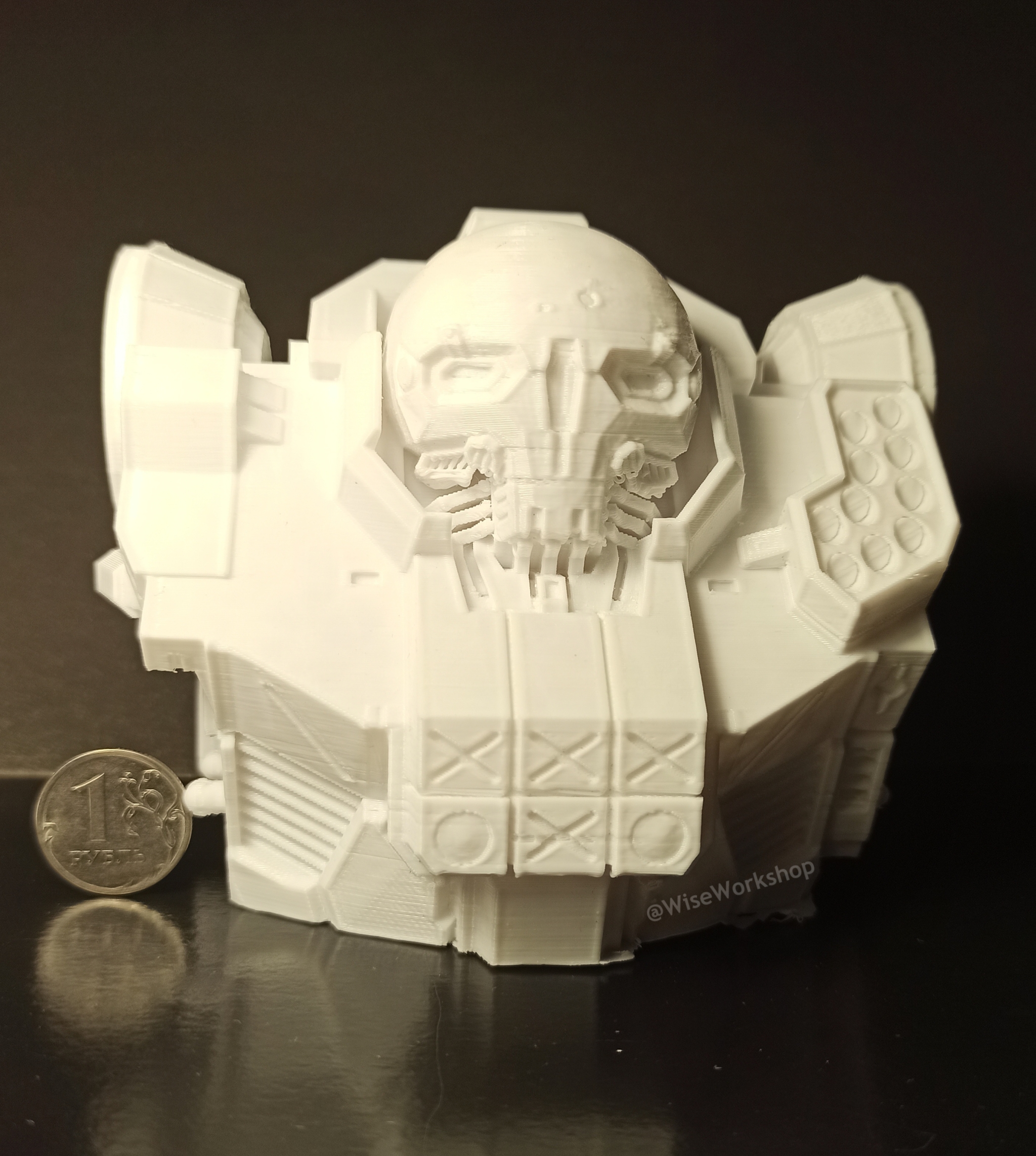 Atlas from Battletech 3D printing - My, Battletech, 3D печать, Mwo, Robot, 3D, Game art, Atlas, Longpost