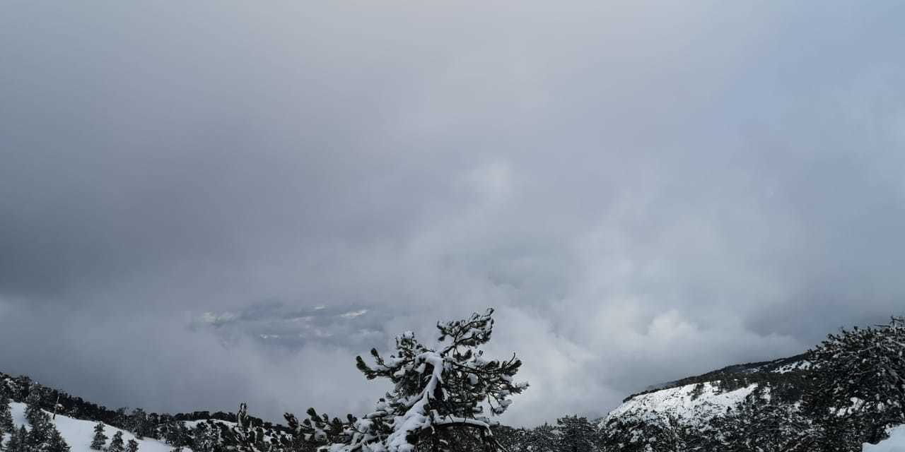 A little cool... - My, Winter, The mountains, Cyprus, Longpost