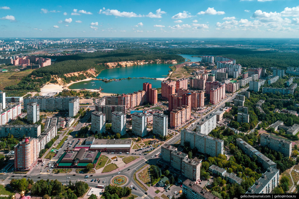 The Moscow region from above is the heart of Russia. Part 1 - Moscow region, The photo, Russia, Longpost