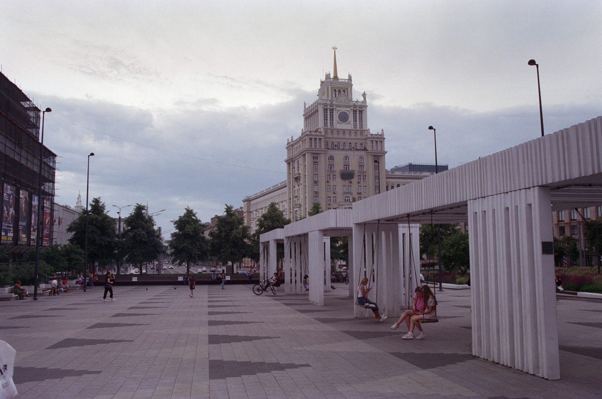 Москва, 18 июля, пленка - Моё, Москва, Самоизоляция, Фотография, Пленка, Длиннопост