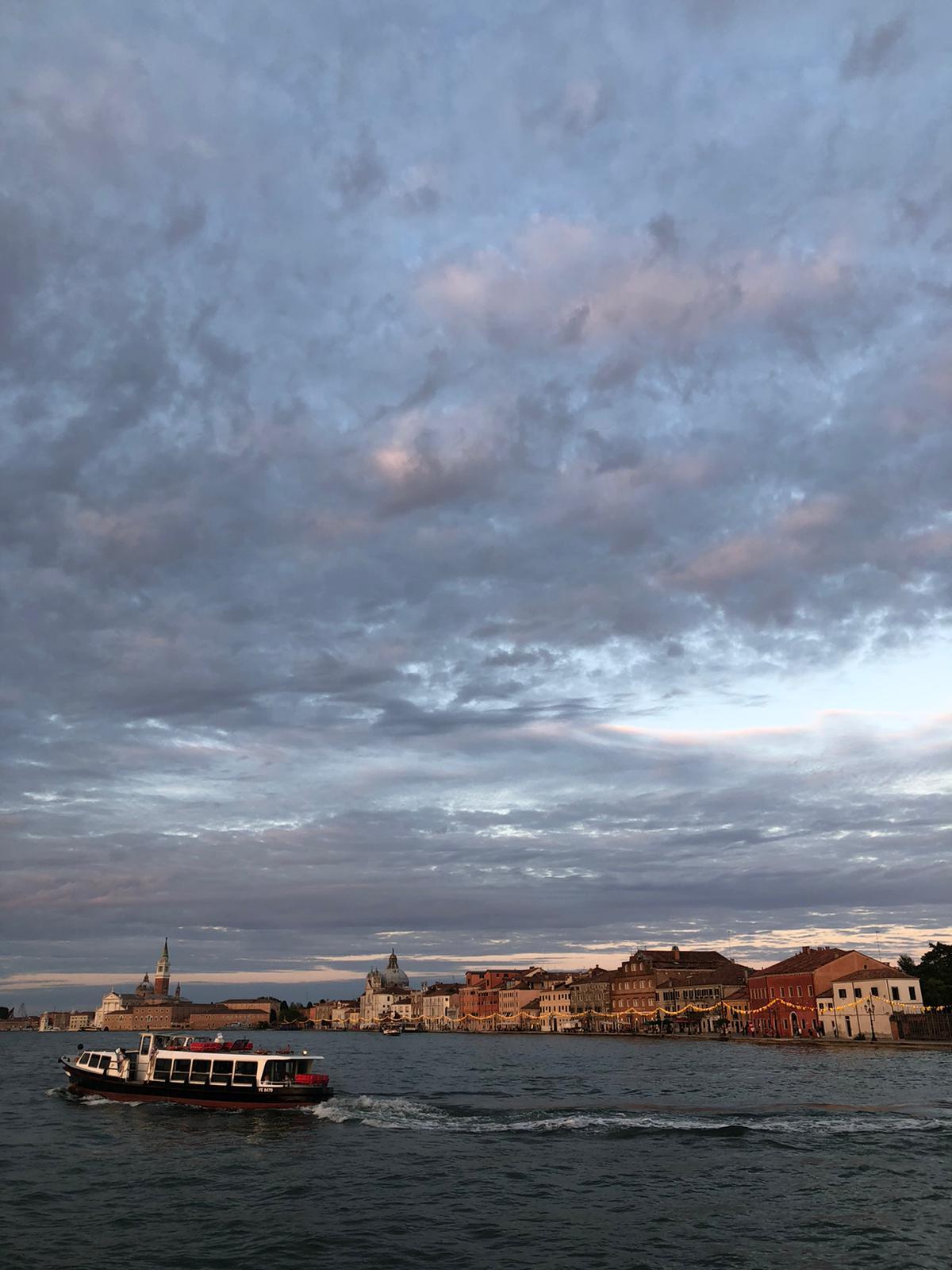 Just heaven - My, Venice, Sky, Sunset, Longpost