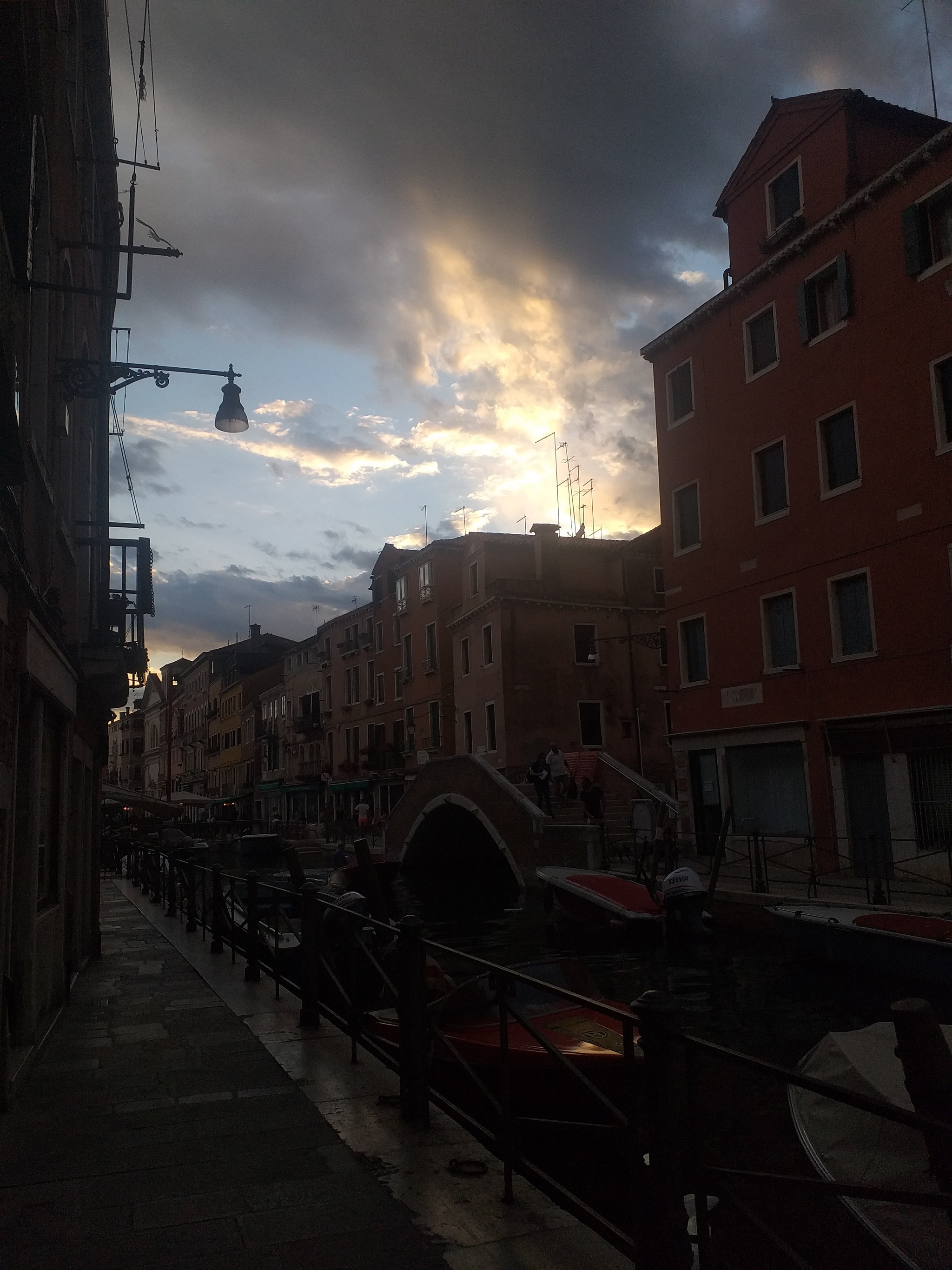 Just heaven - My, Venice, Sky, Sunset, Longpost