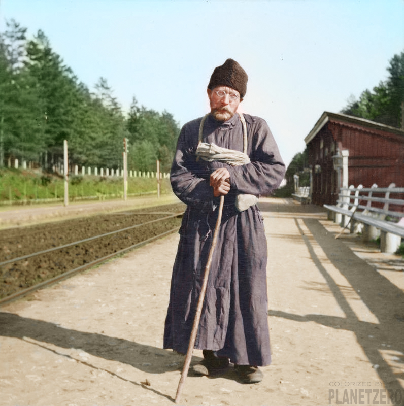 История  в цвете. Colorized by planetzero - Моё, Colorized by planetzero, История, Колоризация, Григорий Распутин, Длиннопост, Фотография