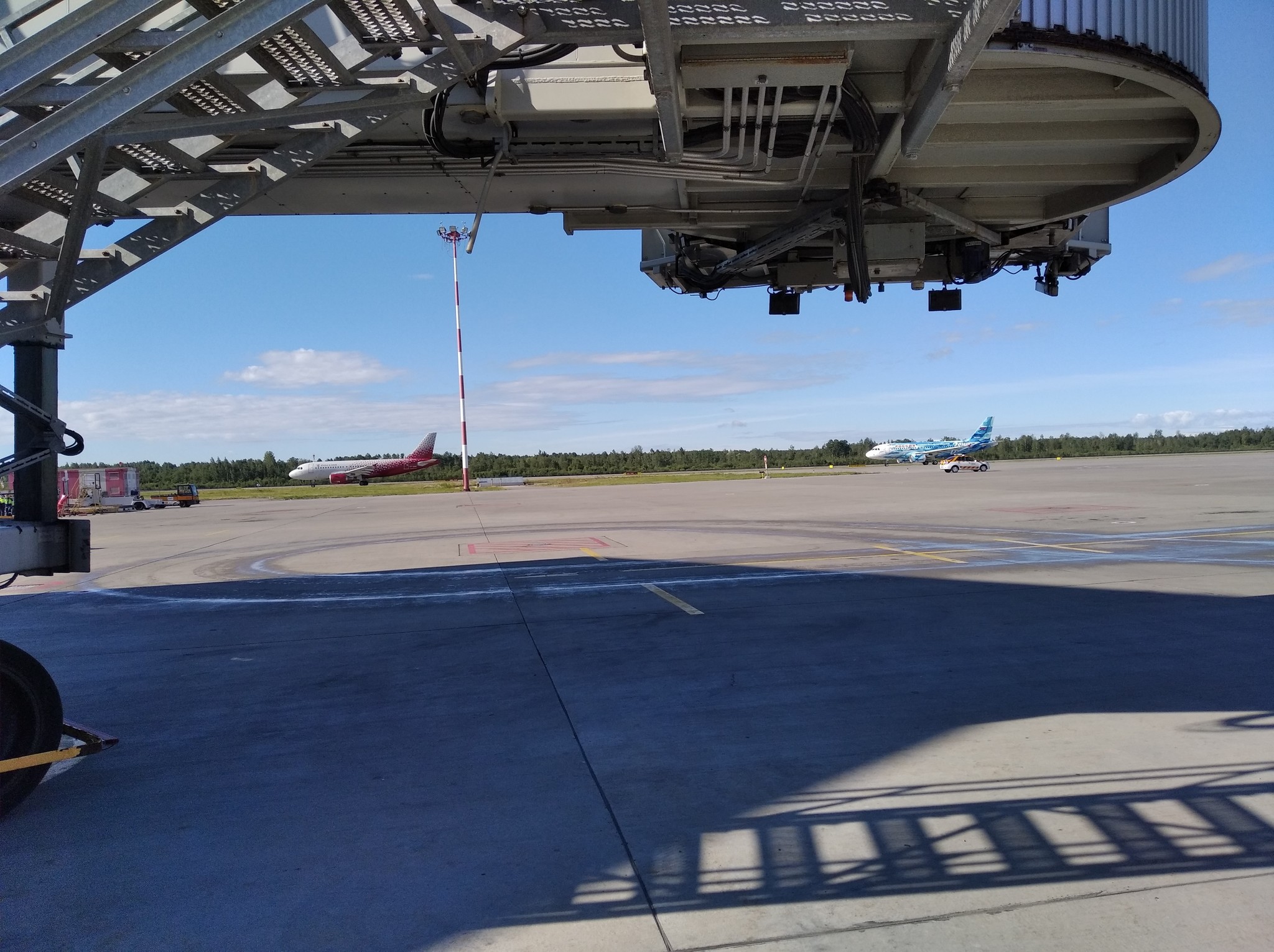 Clouds, airport, corrected - My, Aviation, Clouds, Longpost