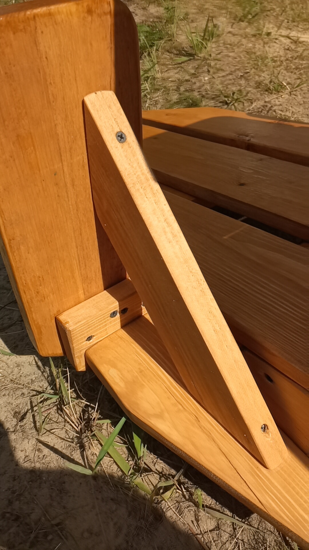 Wooden gazebo chair with drawings - My, Chair, With your own hands, Drawing, Furniture, Conversation, Homemade, Longpost, Needlework with process