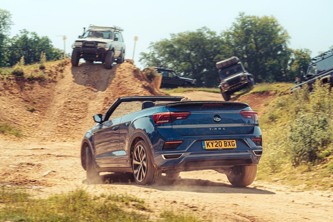 Ingenious photoset of the VW T-roc Cabriolet crossover - Volkswagen, SUV, Land rover, Toyota Land Cruiser, Jeep, Offroad, Longpost