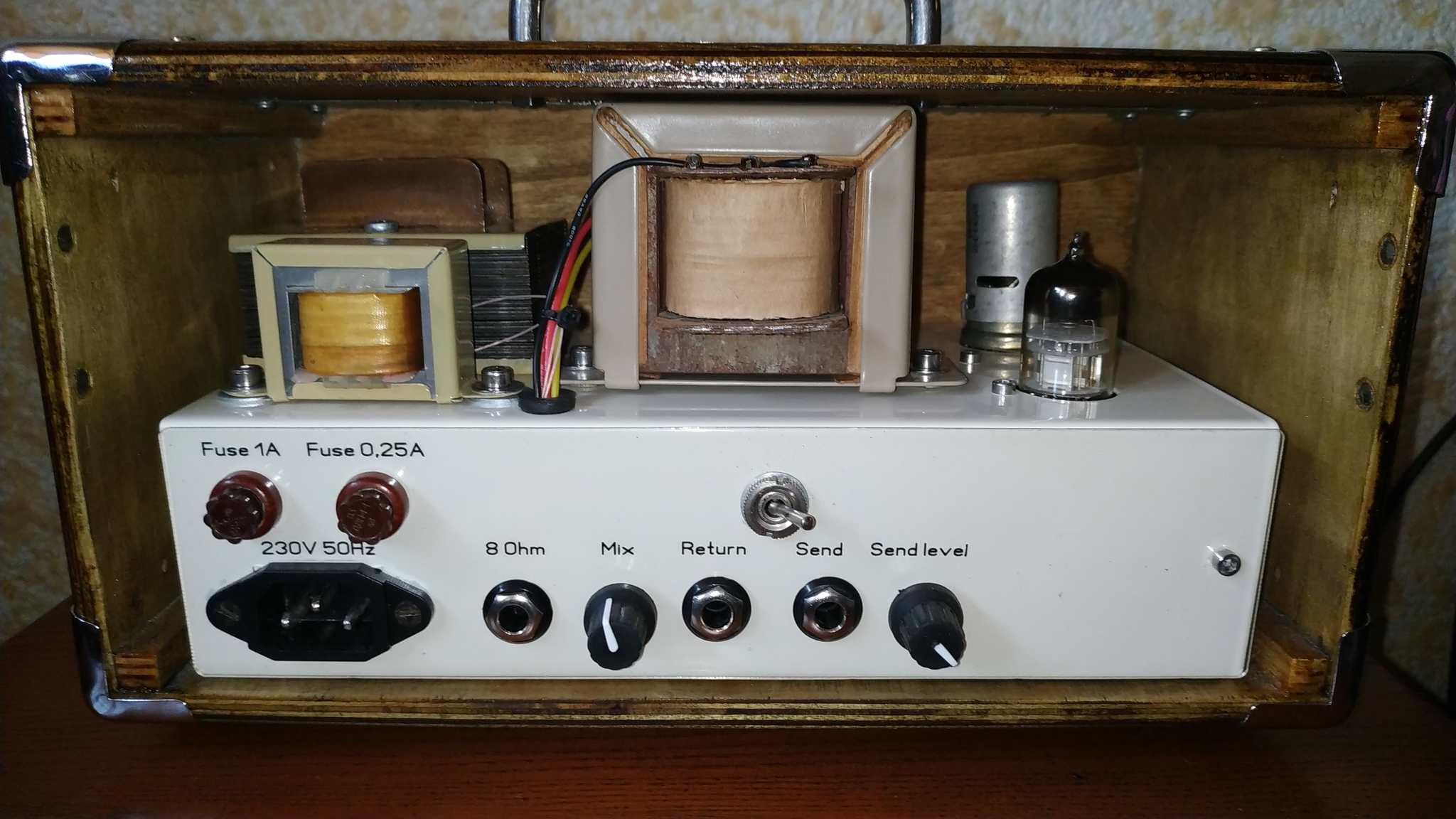 Micro JCM 800 at minimum prices - My, Lamp head, With your own hands, Guitar Amplifier, Video, Longpost, Needlework with process