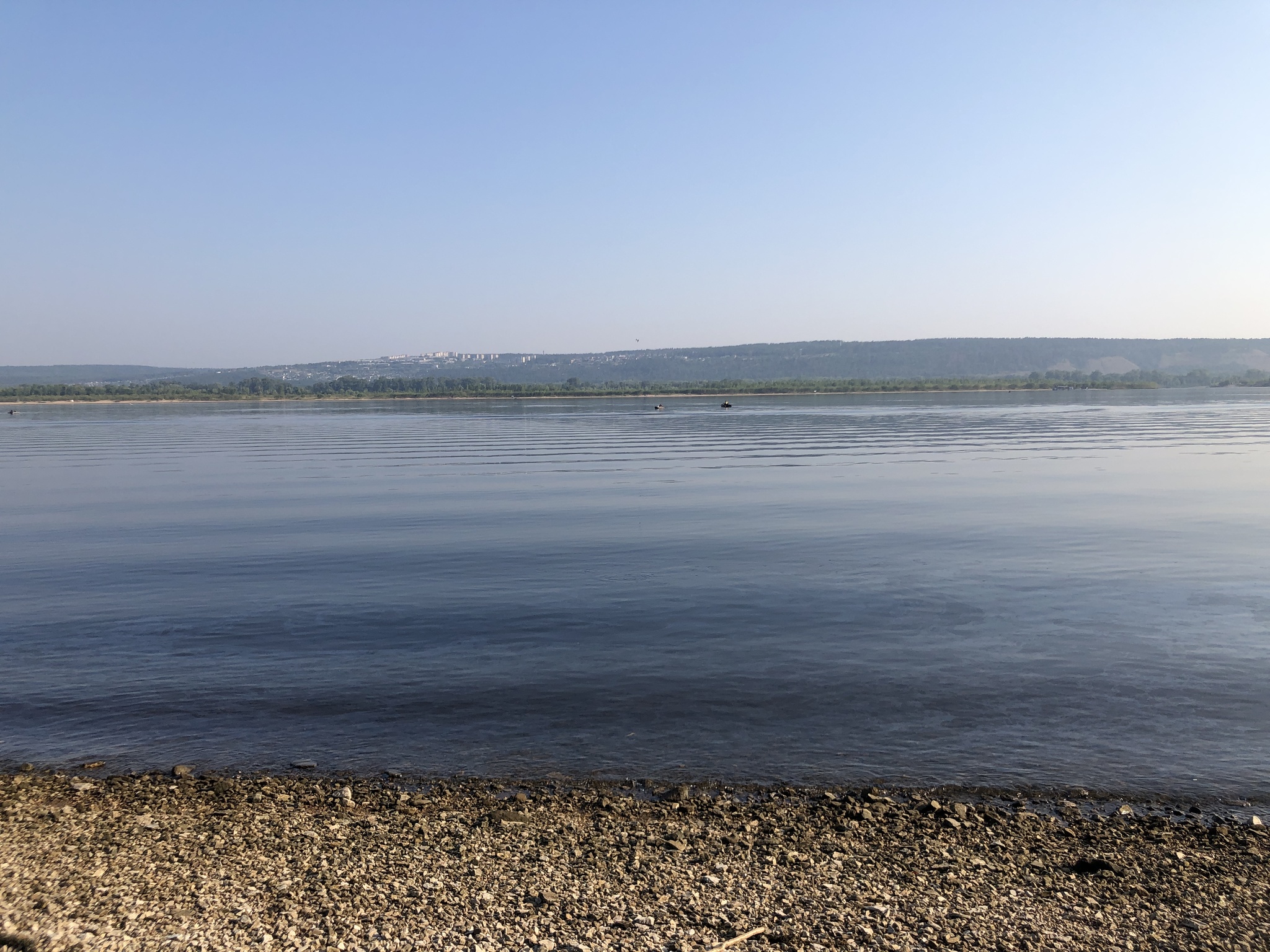 Morning on the Volga - My, Morning, Summer, Nature, The photo, Longpost, Volga river