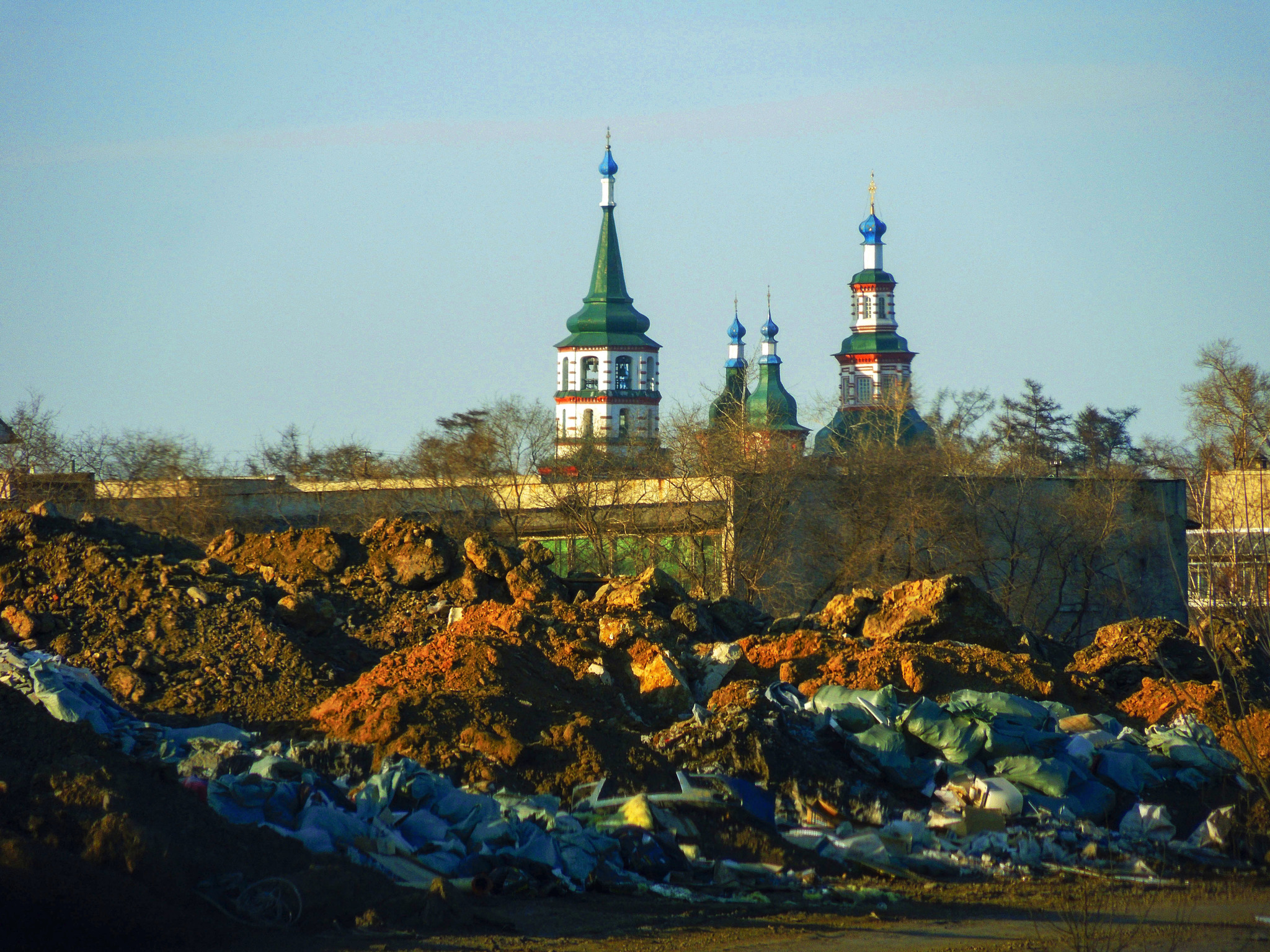 Guess the city from the photo (RF) - My, Russia, Town, Despondency, Devastation, City center, Garbage, Longpost