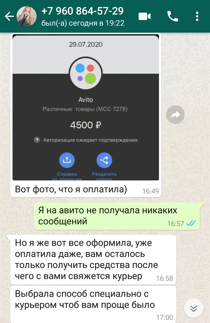 Новый развод на Авито - Моё, Развод на деньги, Авито, Длиннопост, Скриншот, Переписка