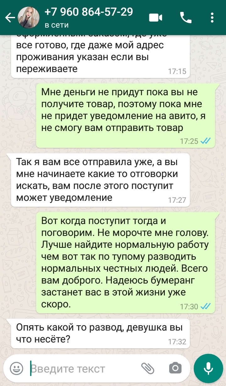 Новый развод на Авито - Моё, Развод на деньги, Авито, Длиннопост, Скриншот, Переписка