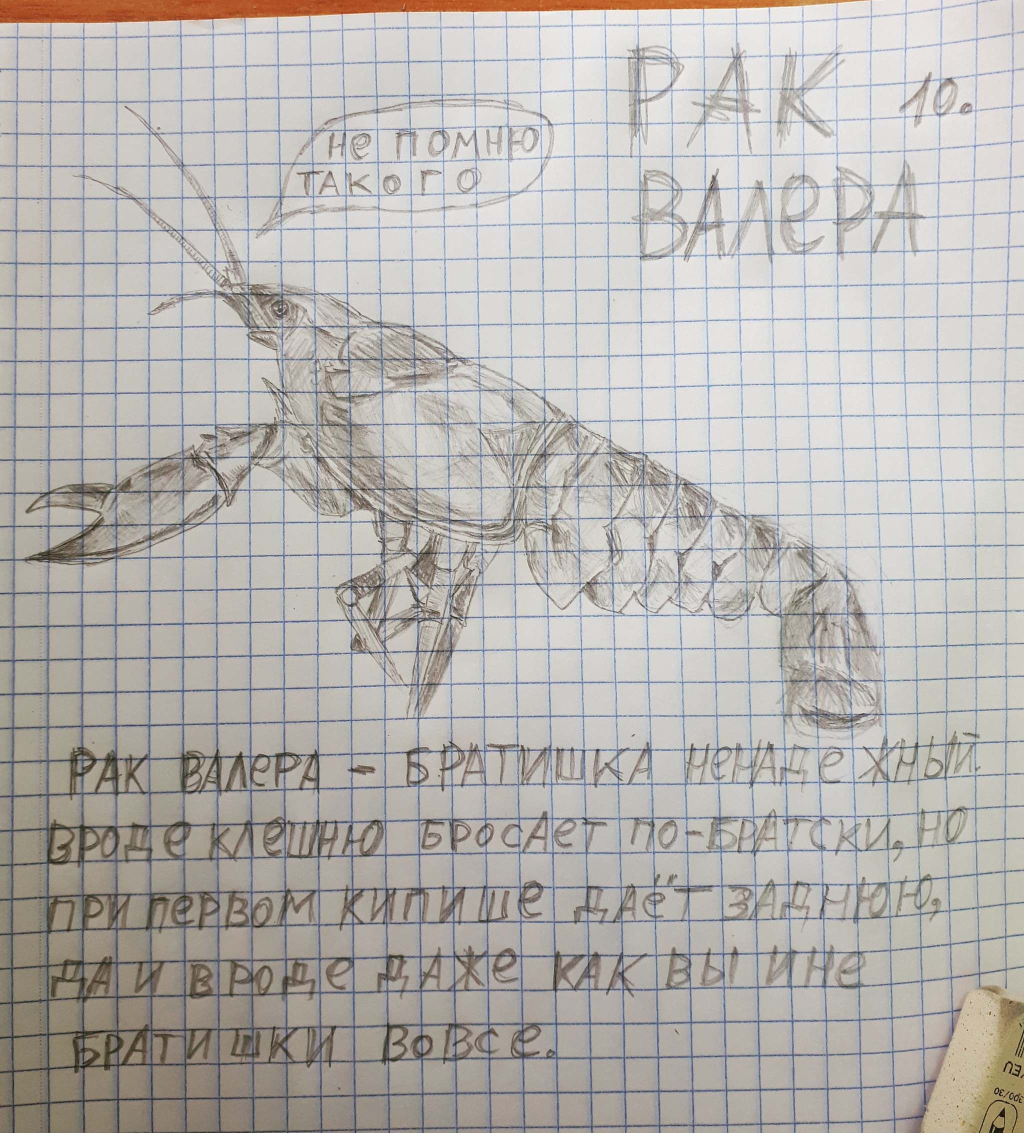 Зоопарк 10. Рак Валера | Пикабу