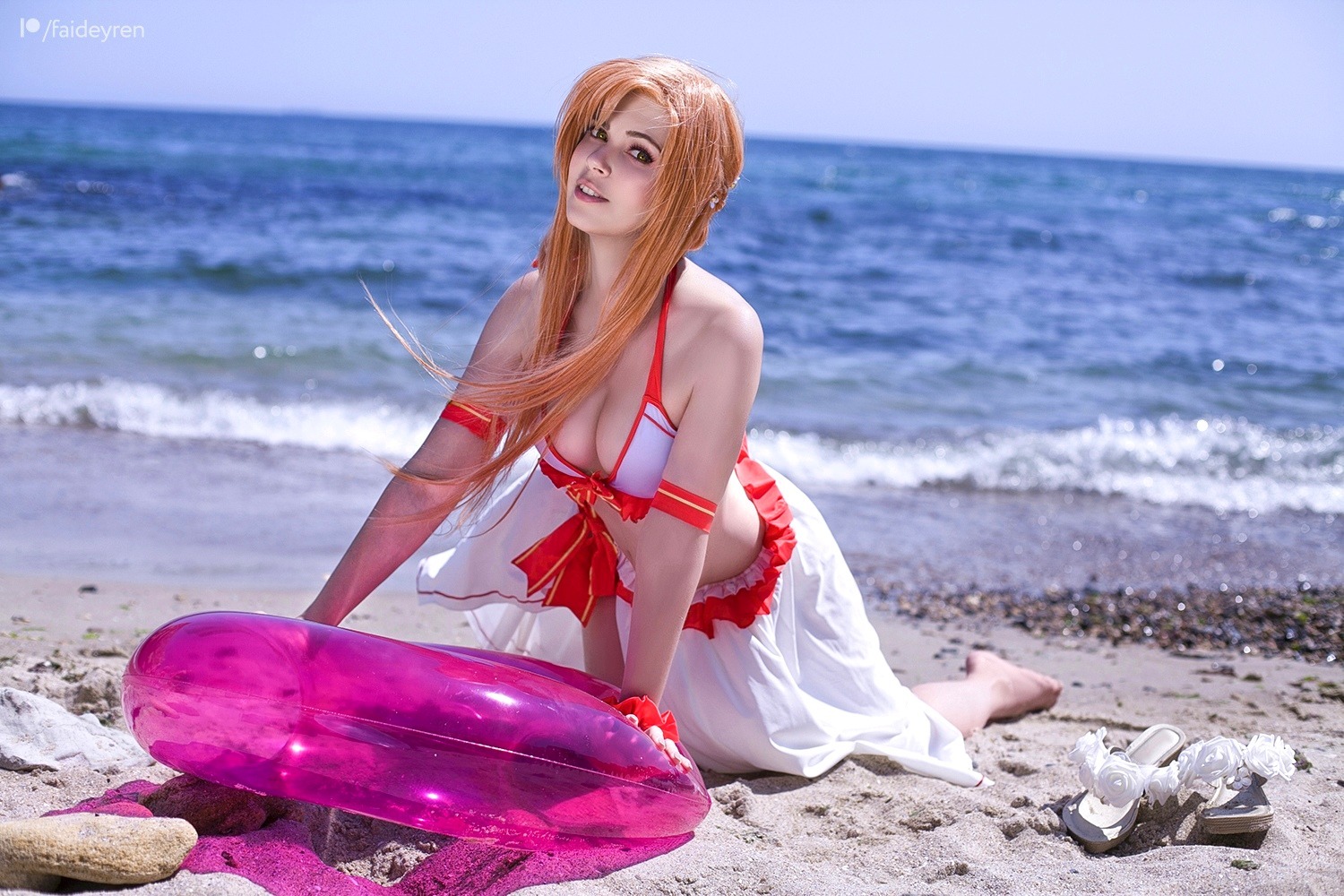 Asuna Yuuki by Faid Eyren - NSFW, My, Faid Eyren, Cosplay, Yuuki asuna, Sword Art Online, Longpost