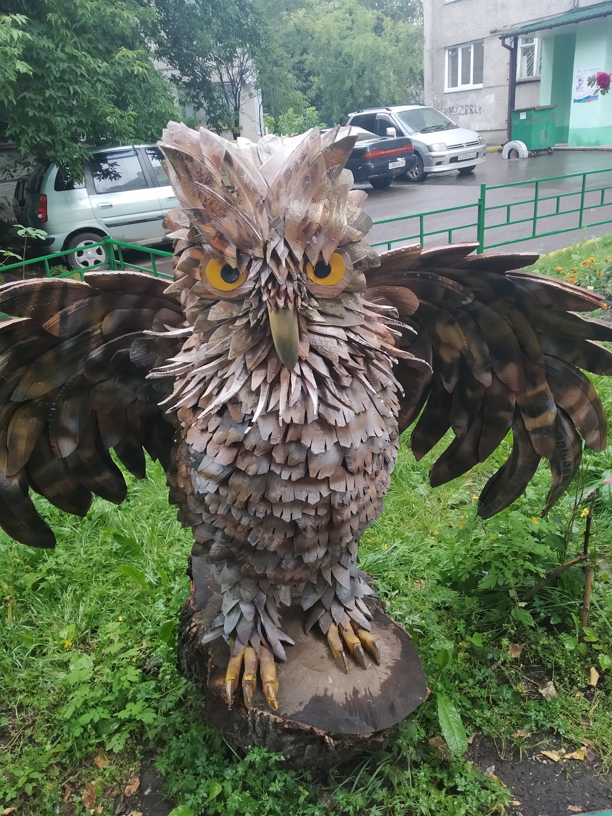 Owl - My, Homemade, Creation, Krasnoyarsk