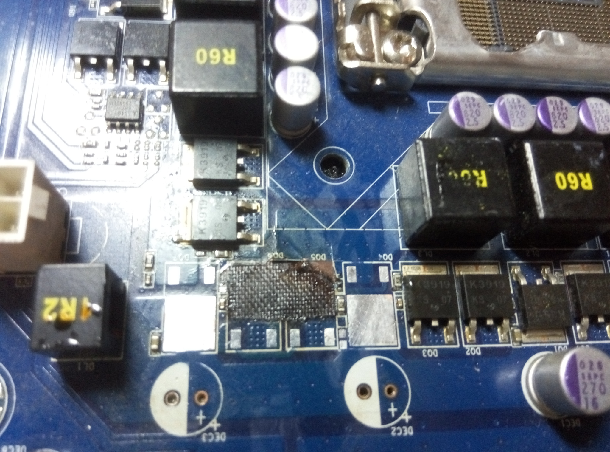 Ремонт поджаренной материнской платы после другого сервиса - Моё, Ремонт, Электроника, Восстановление, Пайка, Материнская плата, Длиннопост