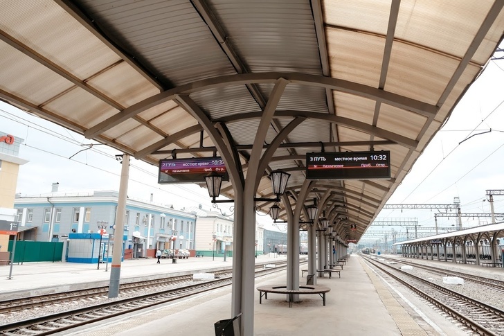 A large-scale reconstruction of the railway station has been completed in Ulan-Ude - Ulan-Ude, Buryatia, Russian Railways, Railway station, Railway, Russia, Longpost