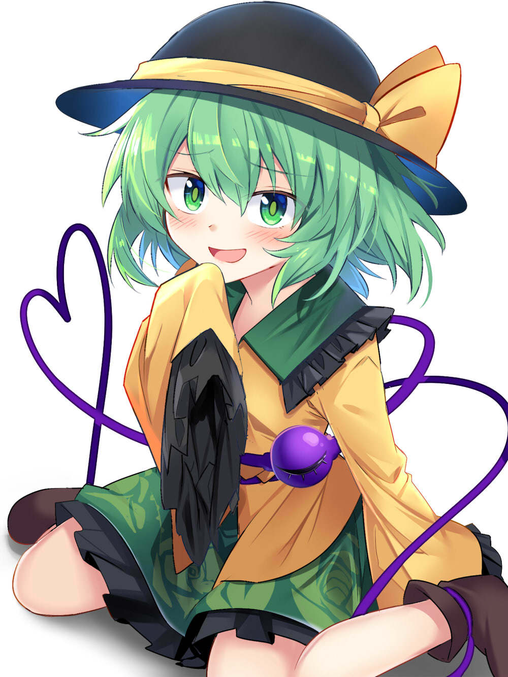 Komeiji Koishi - Touhou, Anime art, Anime, Komeiji koishi, EO