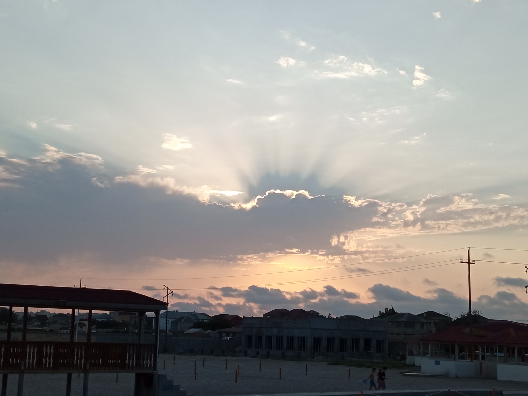 Just a cloud - My, Sky, Clouds, Beach