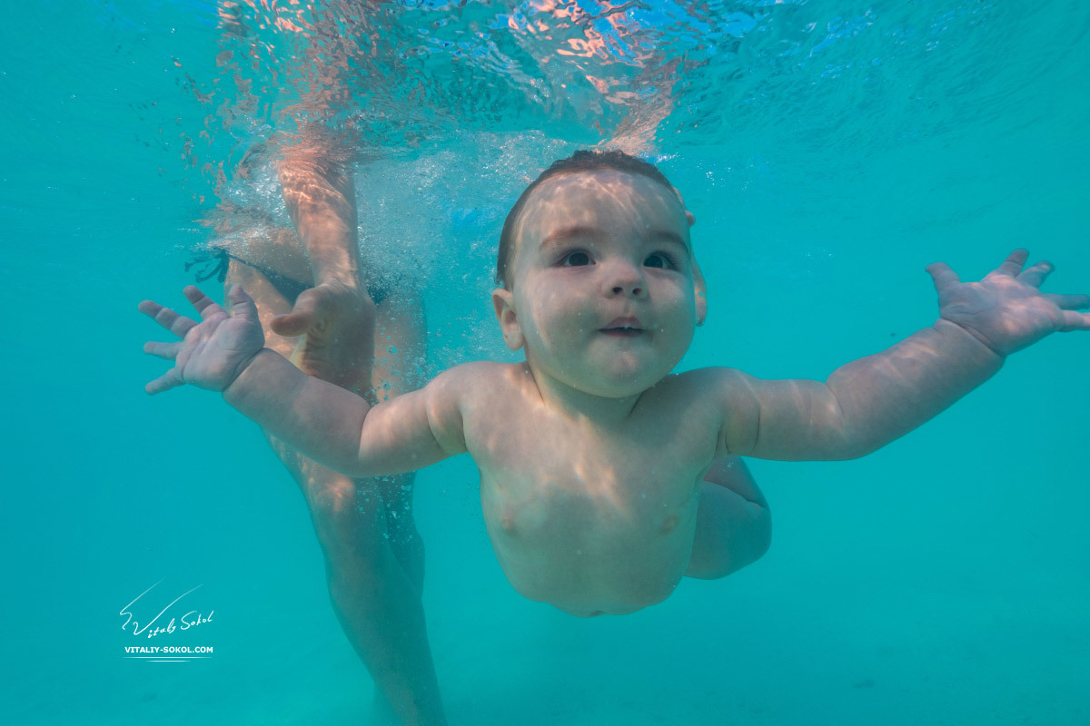 Nevermind - My, Underwater photography, Under the water, Longpost, Children, Babies, Girls, Island, The photo, beauty, Milota