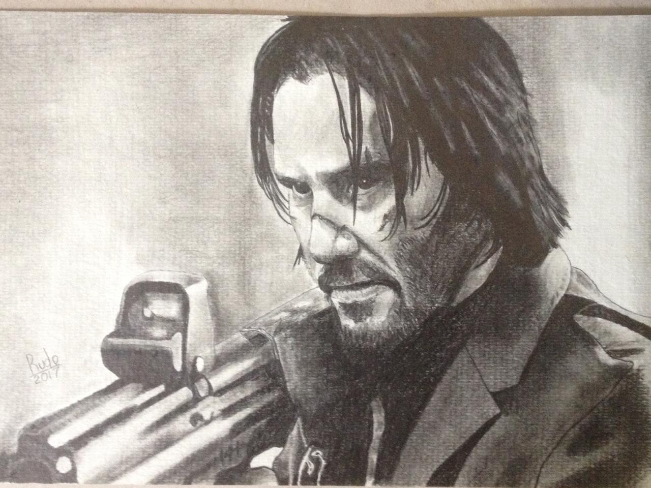 John Wick - My, Artist, League of Artists, Portrait, John Wick