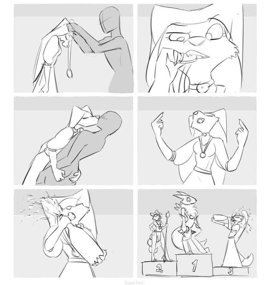 Best waifu - Furry, Renamon, Krystal, Virgin Marian, Comics, Longpost