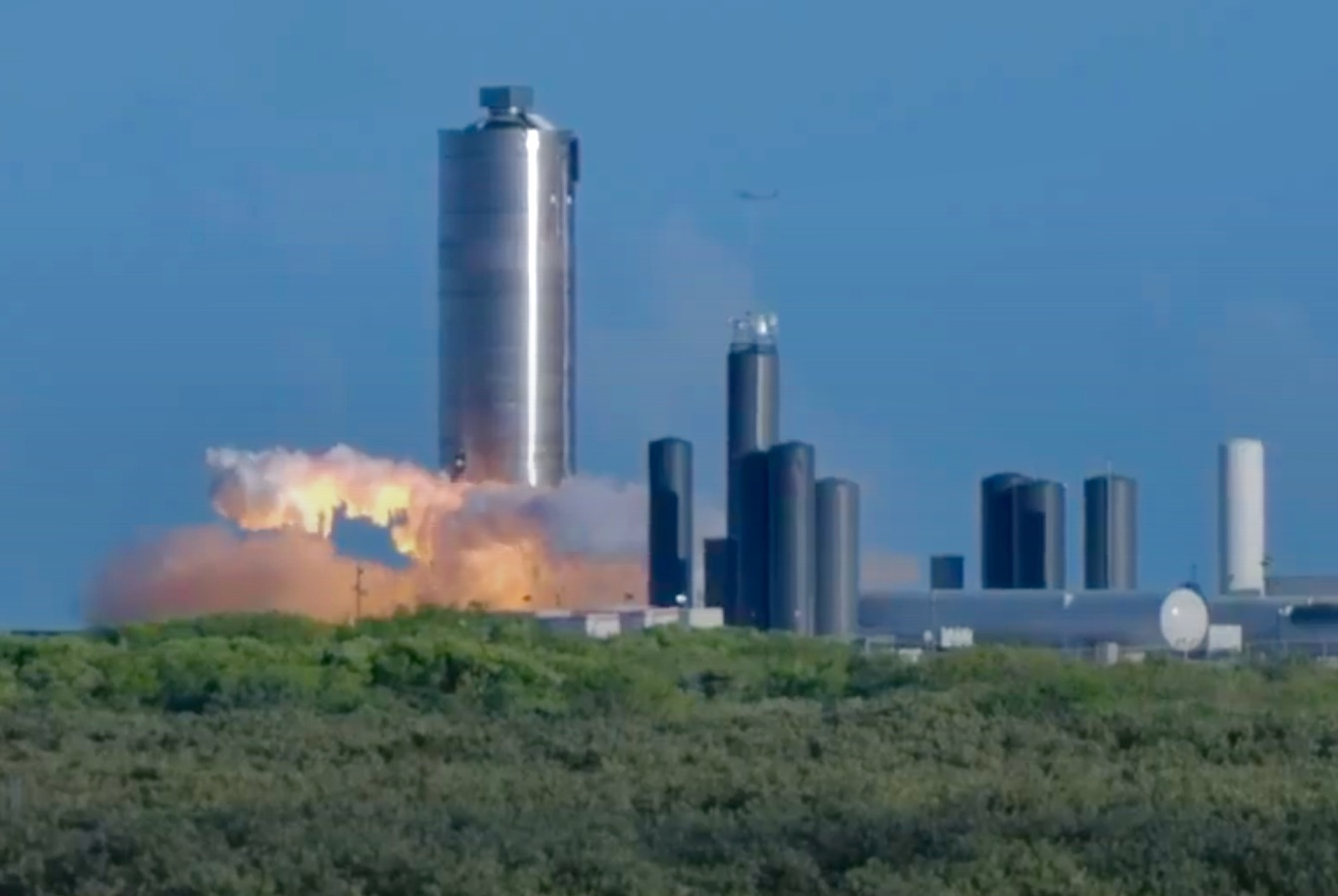 SpaceX completed a supposedly successful test of the SN5 prototype, in which it flew up to 150m and landed on the pad - Spacex, Starship, Cosmonautics, Booster Rocket, Video, Longpost