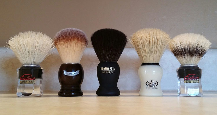 Brushes: synthetic - My, Vkb, Shaving, Anointing, Synthetics, Longpost